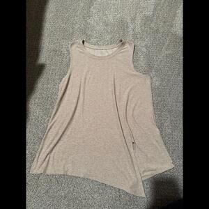 Beyond Yoga Beige Tan Super Soft Muscle Tank Top Size XS